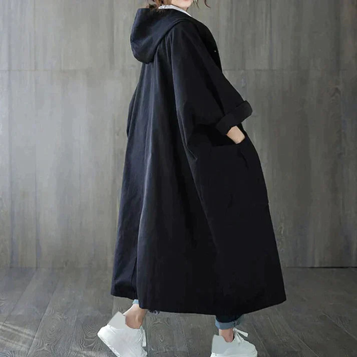 Trenchcoat mit Eingrifftaschen für Damen