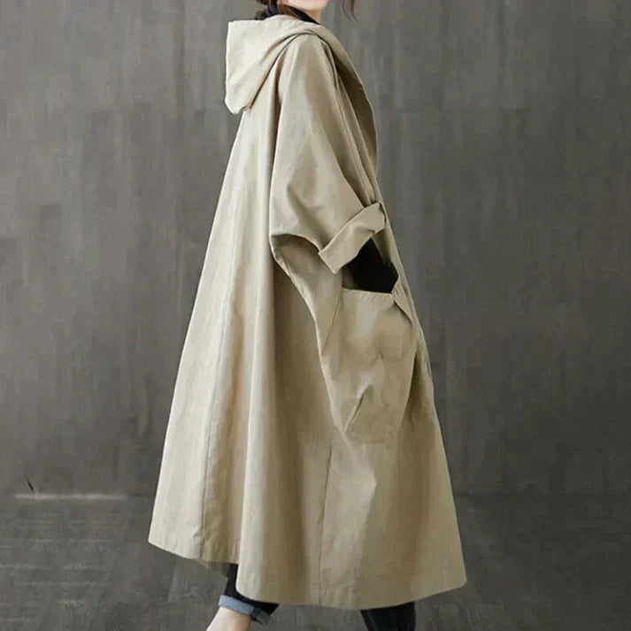 Trenchcoat mit Eingrifftaschen für Damen