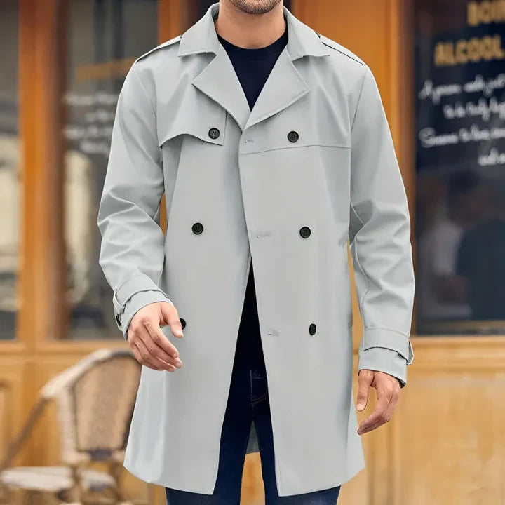 Trenchcoat mit Reverskragen für Herren