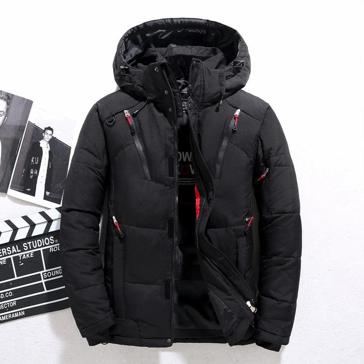 Daunenjacke mit Kapuze für Herren