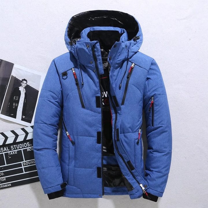 Daunenjacke mit Kapuze für Herren