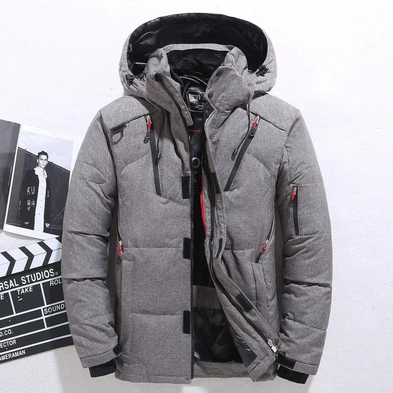Daunenjacke mit Kapuze für Herren