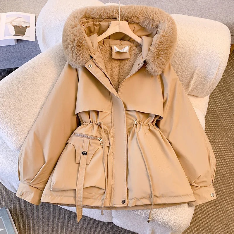 Stylischer Pufferparka für Damen