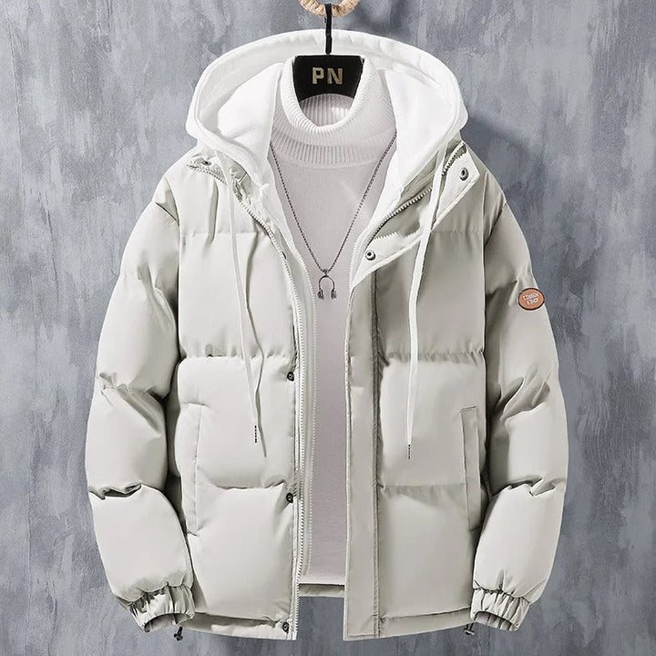 Steppjacke mit Kapuze für Herren