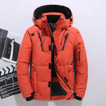 Daunenjacke mit Kapuze für Herren