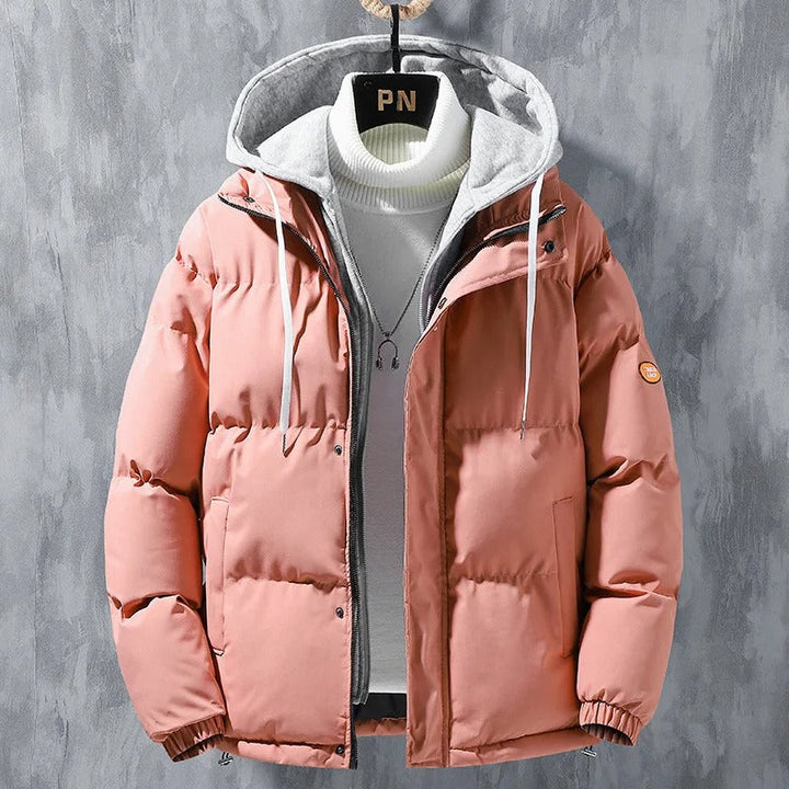 Steppjacke mit Kapuze für Herren